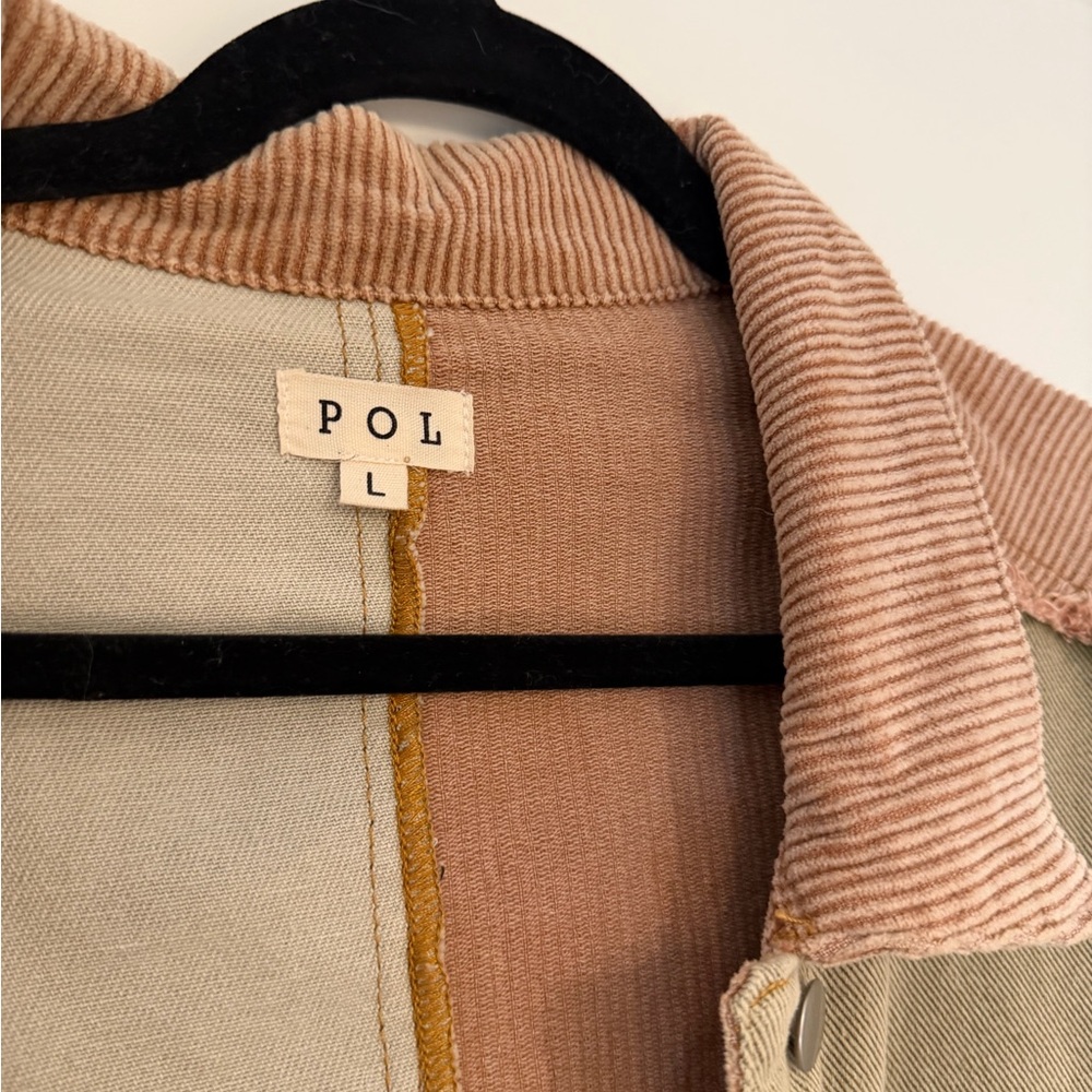 Pol Women's Star Patch Utility Jacket - image 2